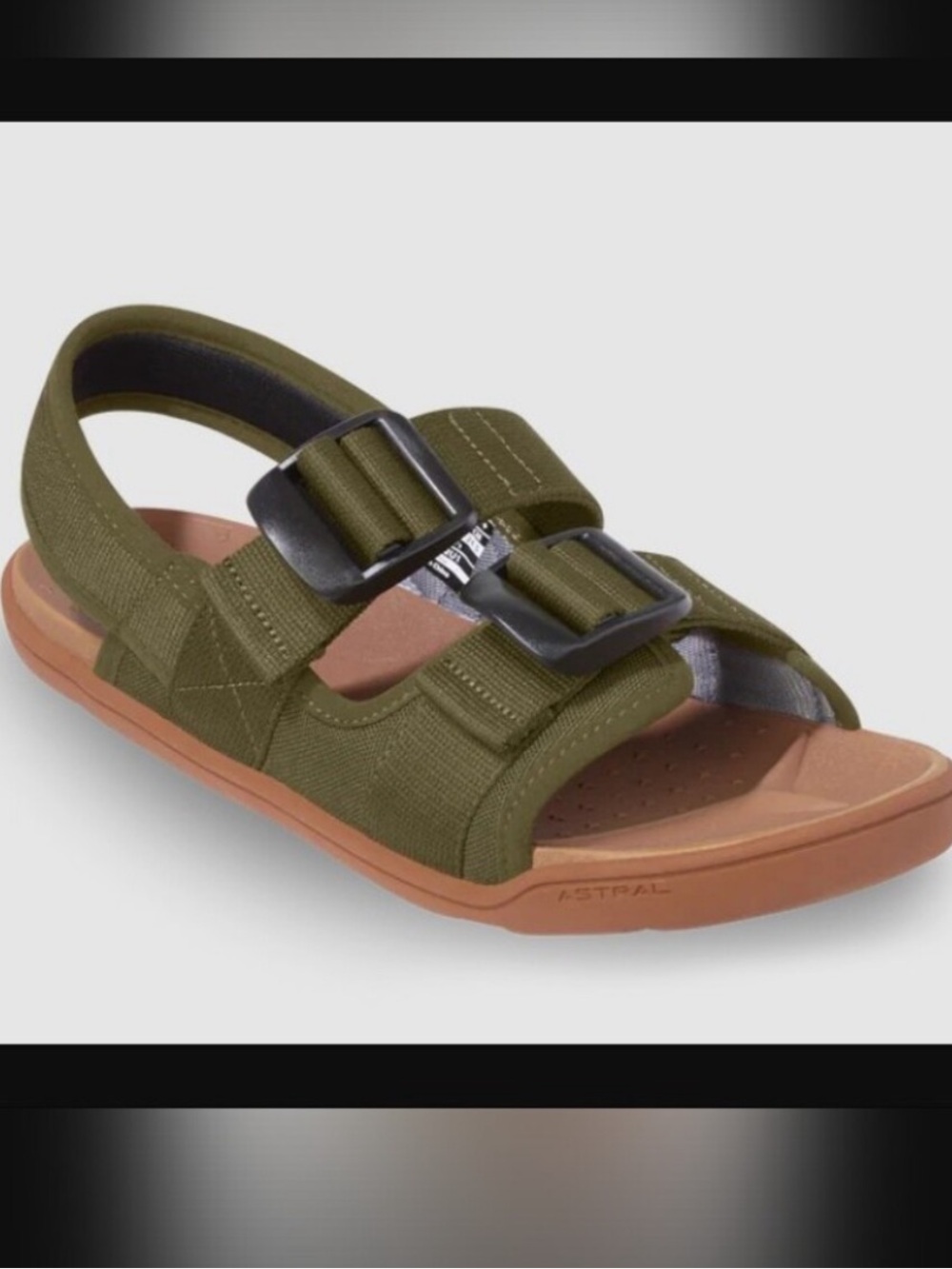 Astral men’s Webber M’s Sandals Sz 9 Olive Green